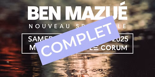 BEN MAZU\u00c9 La tourn\u00e9e des th\u00e9\u00e2tres 2025