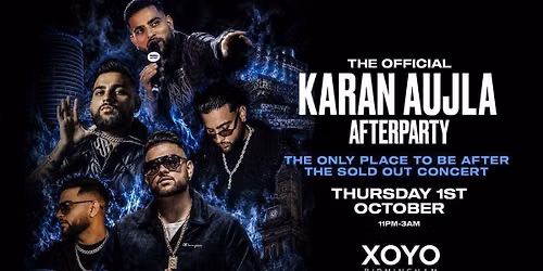 The Official Karan Aujla Concert After Party - XOYO Birmingham [TICKETS SELLING FAST!]