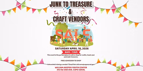 Junk to Treasure at the William "Bill" Austen Youth Center