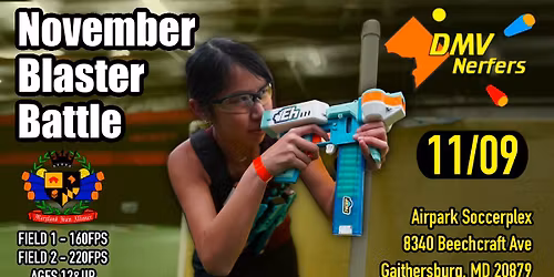 DMV Nerfers 2025 November Blaster Battle!