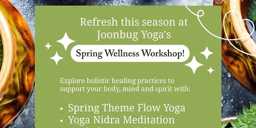 Spring Into Wellness Yoga and Herbs Workshop at Alderbrook Resort and Spa
