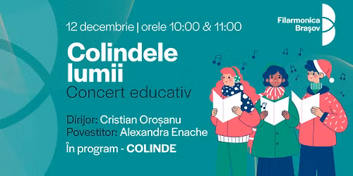 Concert educativ: Colindele lumii (1)