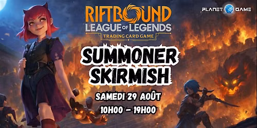 Tournoi Skirmish RIFTBOUND vendetta 1