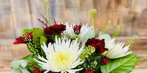 Christmas Floral Foam Arrangement Class