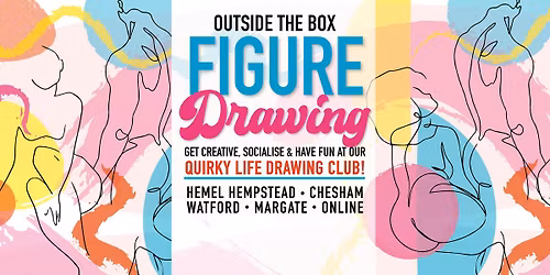 Festive figure drawing in Rickmansworth