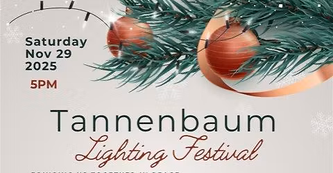 Tannenbaum Lighting Festival