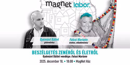 Besz\u00e9lget\u00e9s zen\u00e9r\u0151l \u00e9s \u00e9letr\u0151l: Gy\u00e9m\u00e1nt B\u00e1lint vend\u00e9ge: FALUSI MARIANN