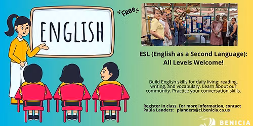 ESL (English as a Second Language) Classes