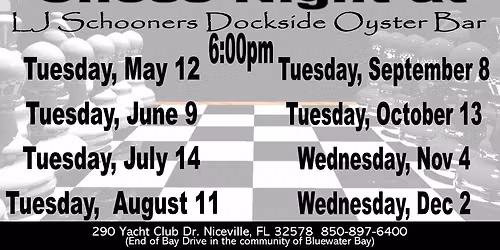 Chess Night at LJ Schooners