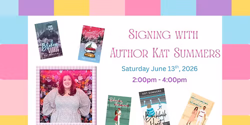 Signing Event with Author Kat Summers