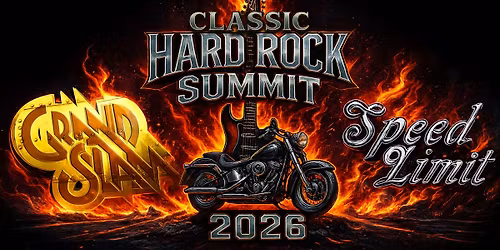 CLASSIC HARD ROCK SUMMIT 2026 \u2022 GRAND SLAM + SPEED LIMIT \u2022 Rockhouse Salzburg