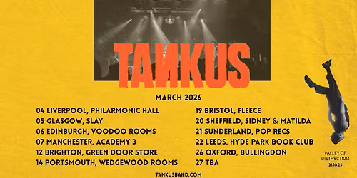 Tankus - Live at Philharmonic Hall, Liverpool