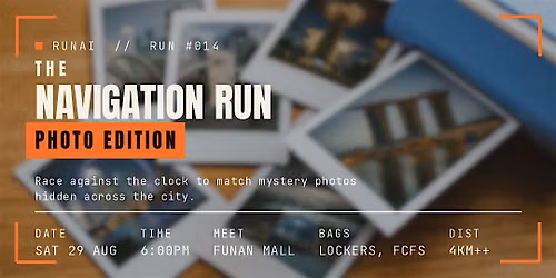 The Navigation Run, Photo Edition!