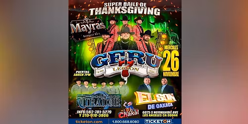 GERU Y SU LEGION 7,  CONJUNTO TIRADOR & MAS 