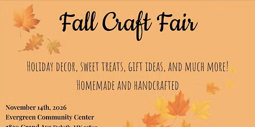 Fall Craft Fair