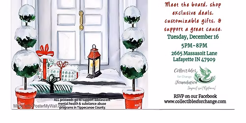 Collect;bles for Change Foundation\u2122 Presents: Impact isn't Optional - Merry & Meet Night