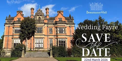 SAVE THE DATE- Spring Wedding Fayre 2026
