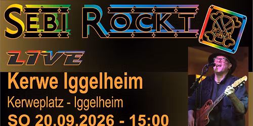 Sebi rockt die Igglemer Kerwe