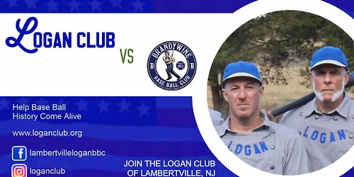 Logan Club vs Brandywine BBC - Vintage 1864 Base Ball