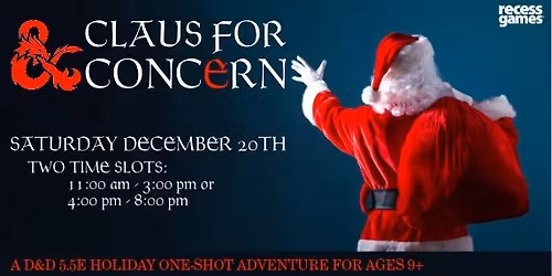 RPG Campaign - Claus for Concern
