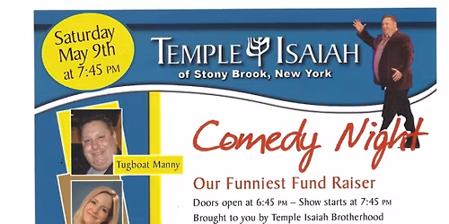 Temple Isaiah Comedy Night