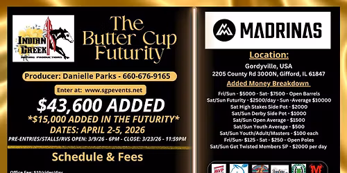 ICRP 2nd Annual Butter Cup Futurity