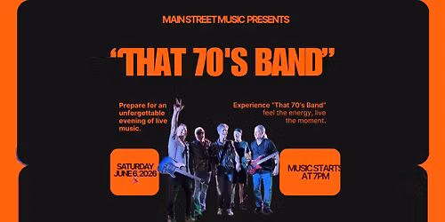 THAT 70'S BAND!