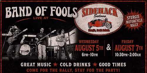Band of Fools @ Sidehack Saloon - Sturgis Motorcycle Rally