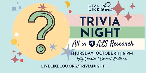 All in 4 ALS Research Trivia Night 