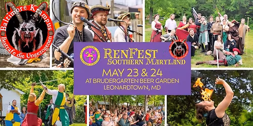 Baltimore Krampus visits the RenFest Southern Maryland 