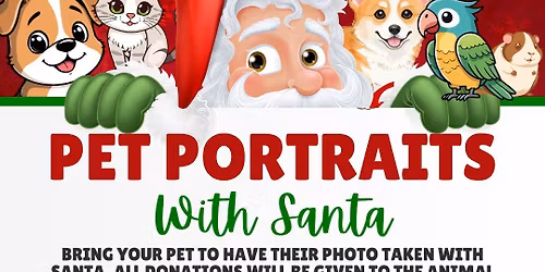 Pet Portraits with Santa
