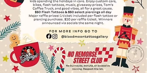 BIKES, TYKES AND TATS CHRISTMAS!