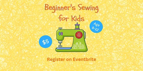 Beginner's Sewing for Kids