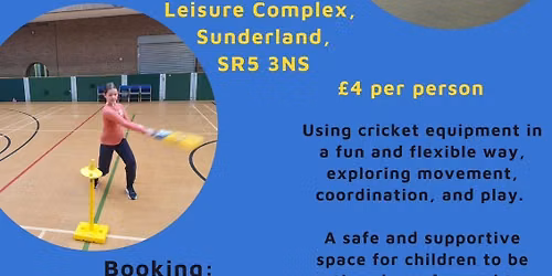 SEND Cricket Session with Smile Through Sports Age 6+