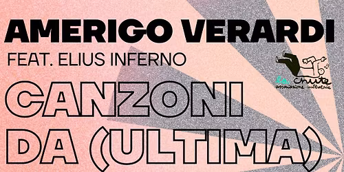 [#redrum live 27] \u2022 AMERIGO VERARDI con Elius Inferno \u2022 "Canzoni da (ultima) spiaggia" 