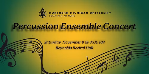 NMU Percussion Ensemble Concert