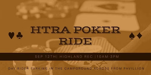 HTRA Poker Ride \u2663\ufe0f \u2666\ufe0f \u2665\ufe0f \u2660\ufe0f 