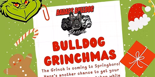 Bulldog Grinchmas