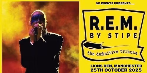 Stipe - (R.E.M Tribute) - Live At Lions Den, Manchester