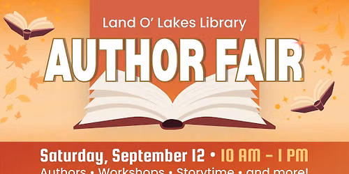 Author Fair at Land O' Lakes Library