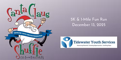 The 31st Annual Santa Claus Shuffle 5K and 1-Mile Fun Run