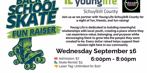 Back 2 School Skate Fun Raiser