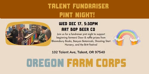 Rogue Valley Pint night for Oregon\u2019s Future Farmers
