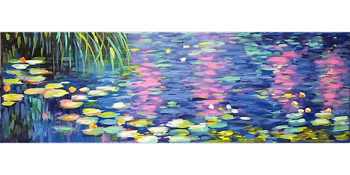 Monet\u2019s Water Lilies - Paint and Sip in Phoenix | Classpop!\u2122
