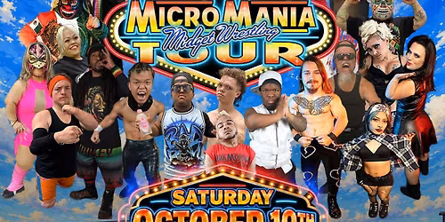 MICROMANIA MIDGET WRESTING live at BATTLE BORN HARLEY DAVIDSON CARSON CITY, NV