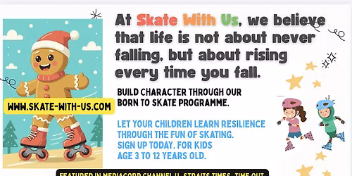 Holiday Christmas Skate Camp (For ages 3 to 12 yr old) at West Coast Park