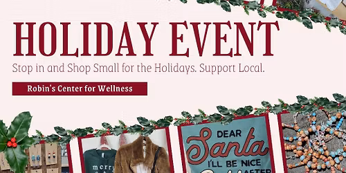 Holiday Shopping & Wellness Event
