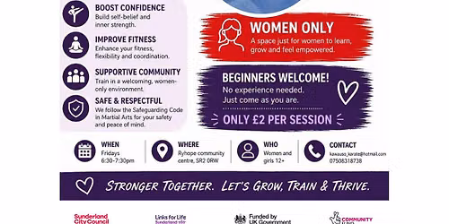 Women's Only Karate Class (Friday)