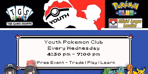 Youth Pokemon Club \/ League - FAMILIES WELCOME!