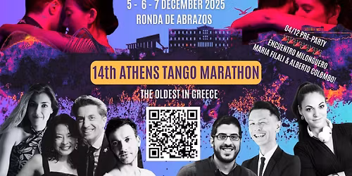14th ATHENS TANGO MARATHON | 5 - 6 - 7 December 2025